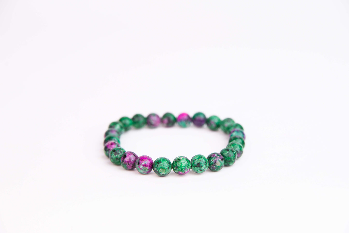 Rubín v Zoisitu - Náramek 8 mm