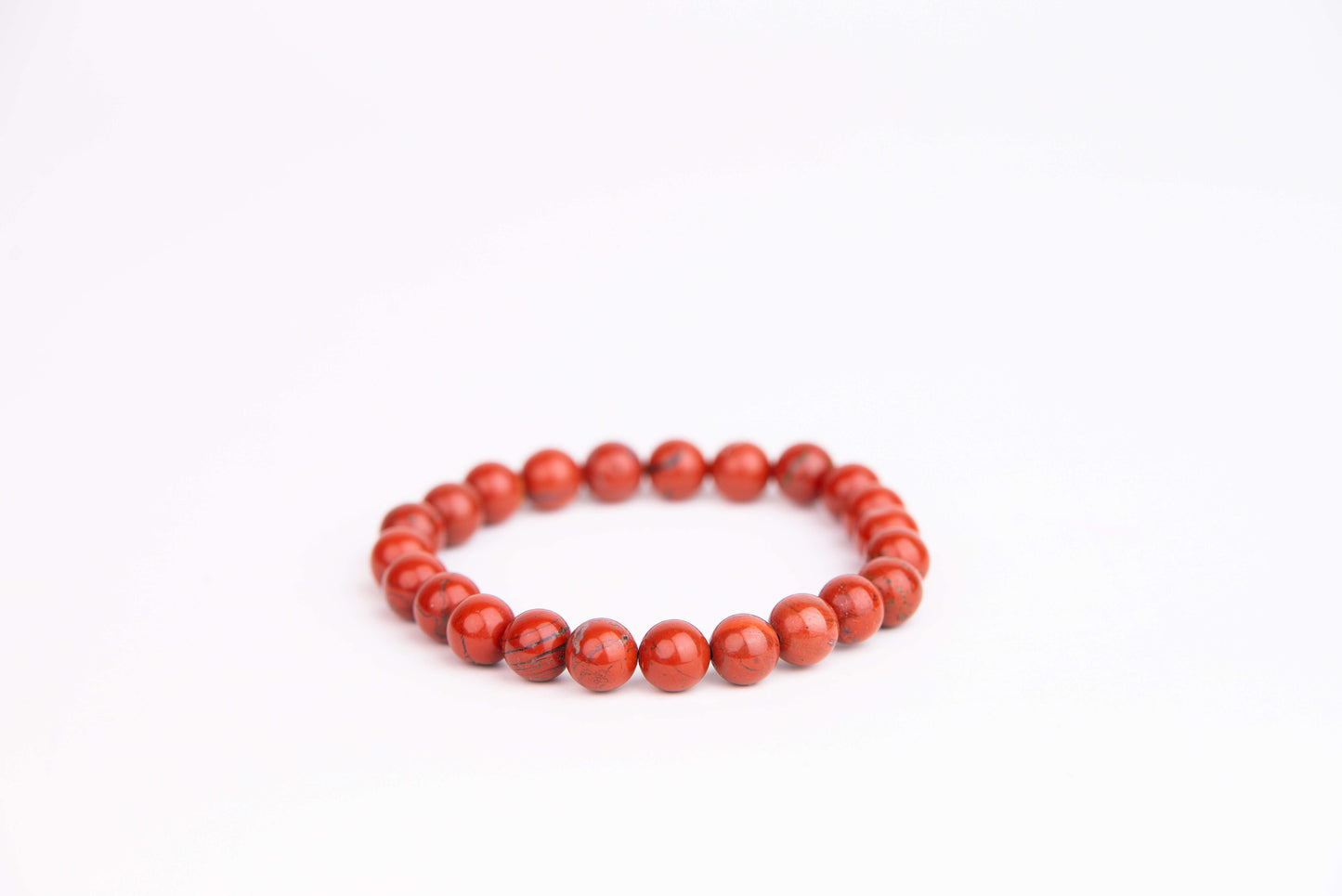 Jaspis Červený - Náramek 8 mm