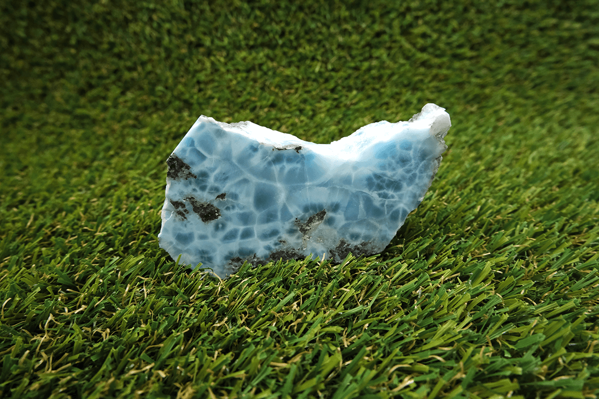 Larimar - Broušený plátek