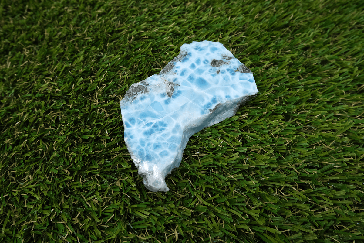 Larimar - Broušený plátek