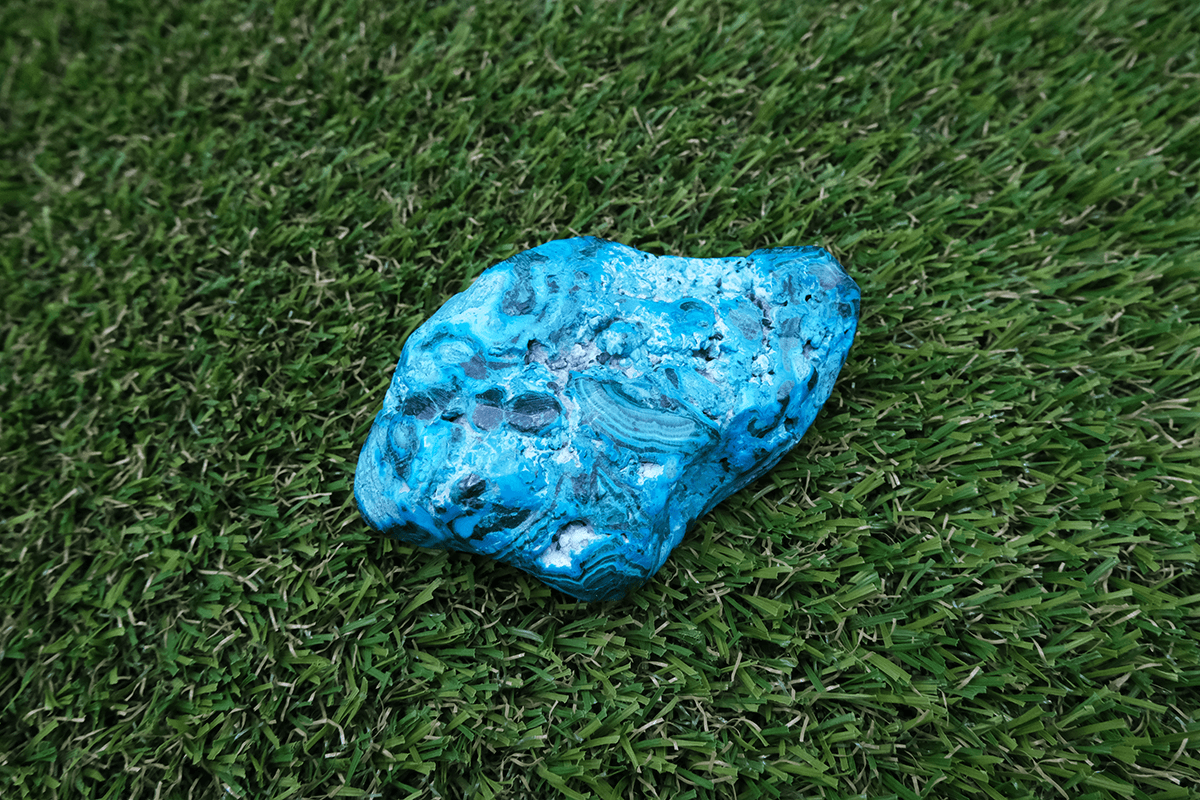 Chryzokol s malachitem