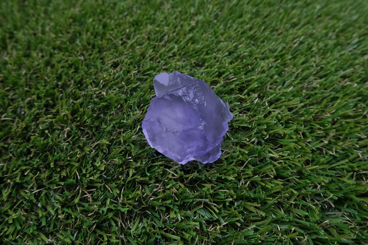 Fluorit Fialový - krystal