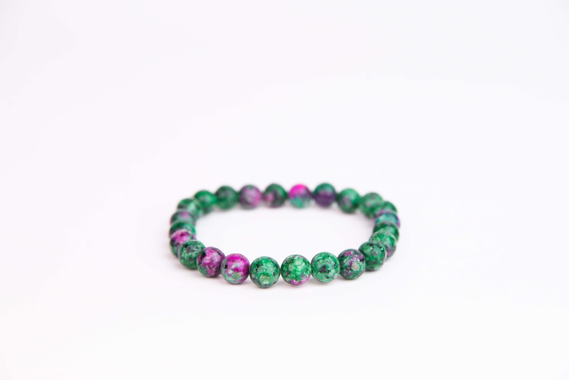 Rubín v Zoisitu - Náramek 8 mm