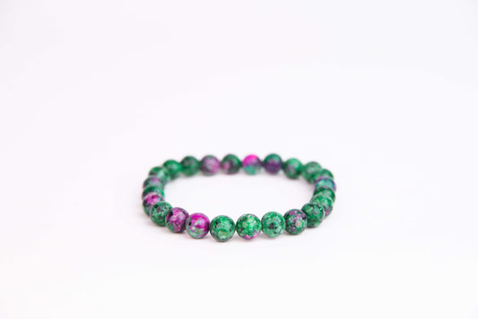 Rubín v Zoisitu - Náramek 8 mm