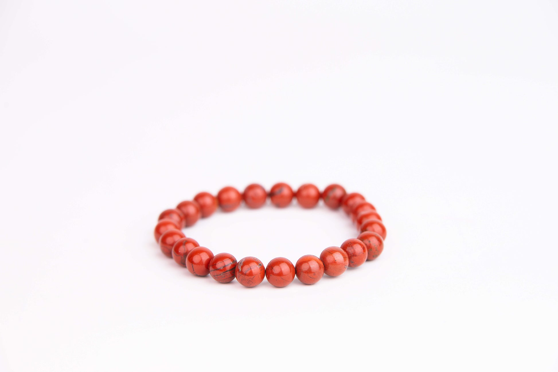 Jaspis Červený - Náramek 8 mm