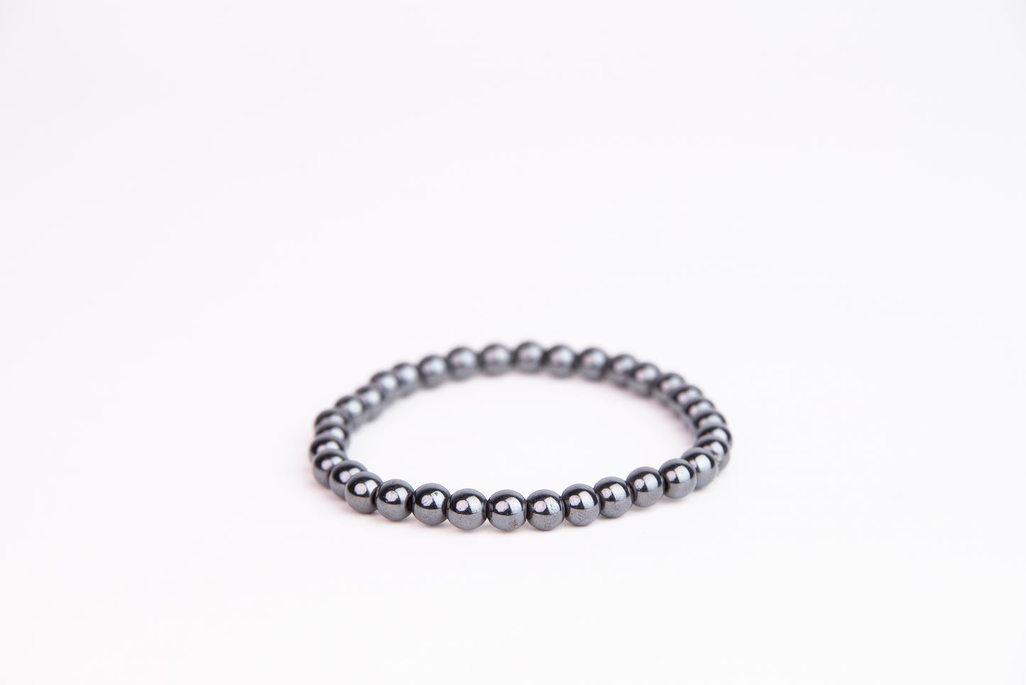 Hematit - Náramek 6 mm