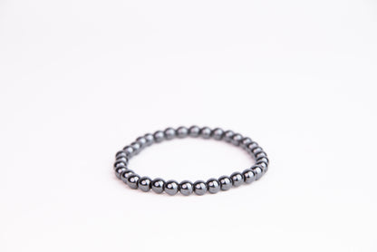 Hematit - Náramek 6 mm