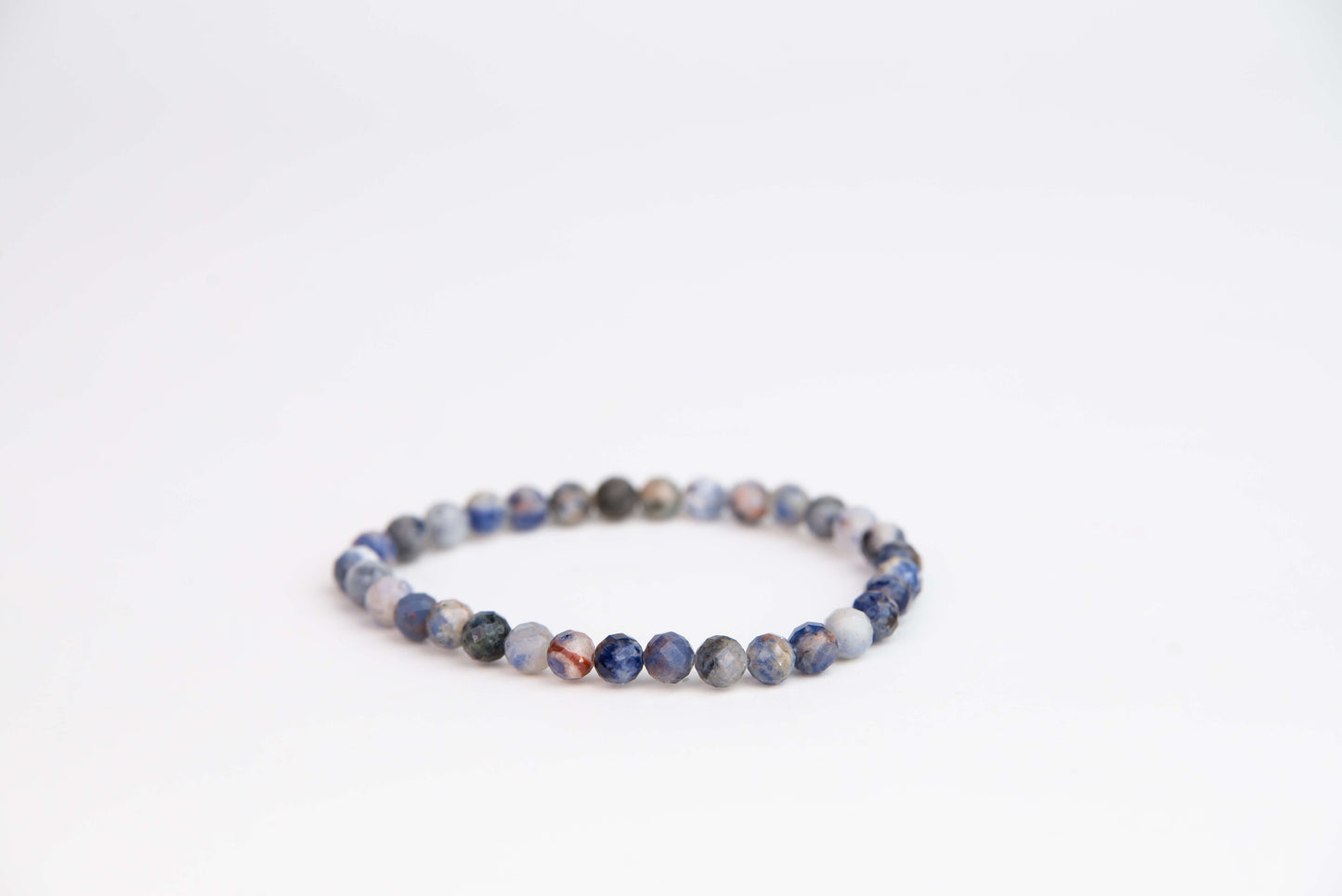 Sodalit - Náramek Fasetovaný 6 mm