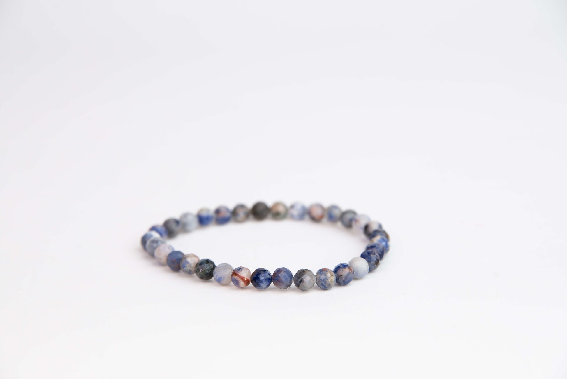 Sodalit - Náramek Fasetovaný 6 mm
