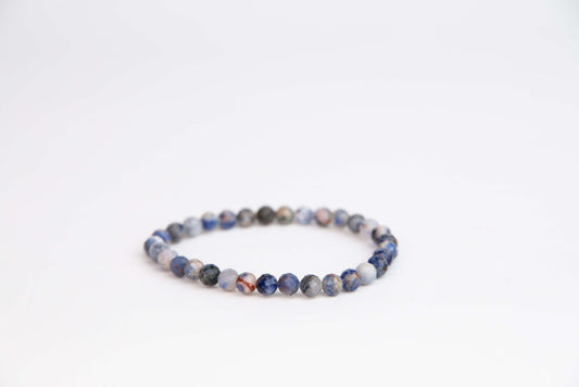 Sodalit - Náramek Fasetovaný 6 mm