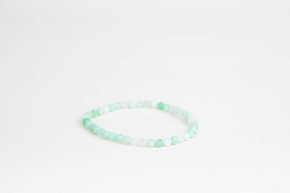 Chrysopras - Náramek Fasetovaný 4 mm