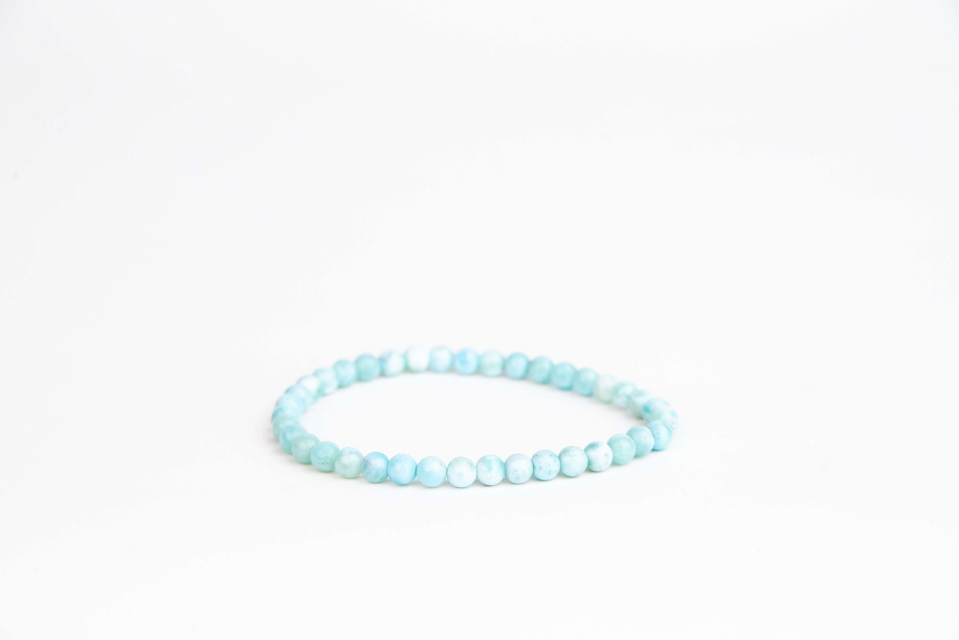 Larimar - Náramek 5 mm