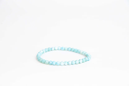 Larimar - Náramek 5 mm