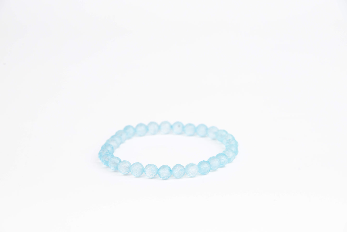 Topaz - Náramek Fasetovaný 8 mm