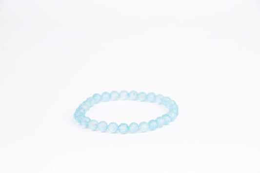 Topaz - Náramek Fasetovaný 8 mm