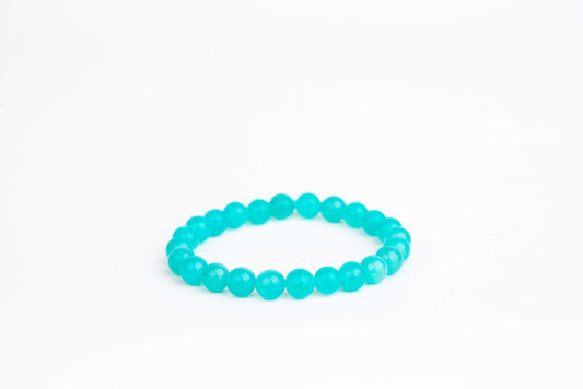 Amazonit Top - Náramek 8 mm