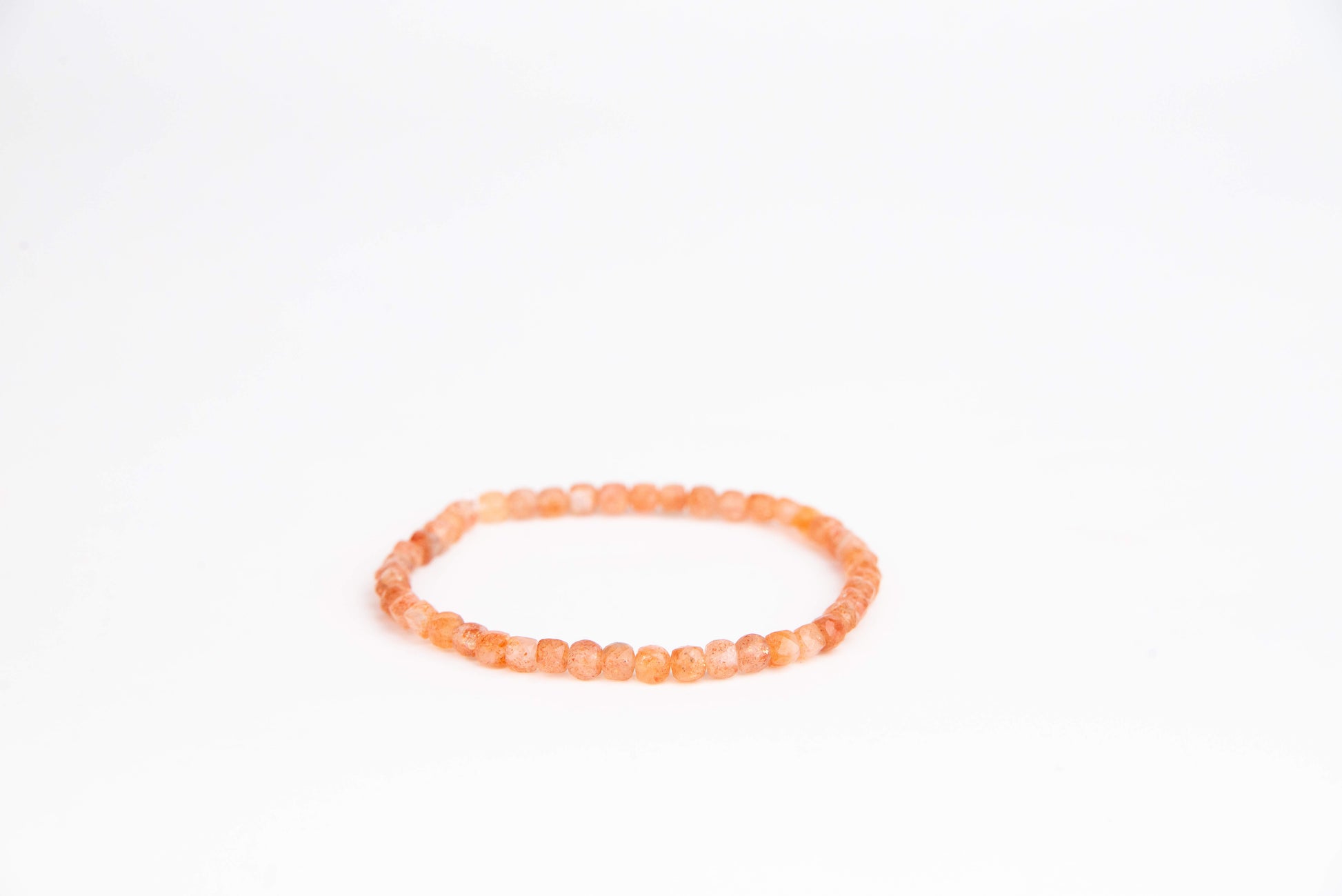 Sluneční kámen - Náramek Fasetovaný 4 mm