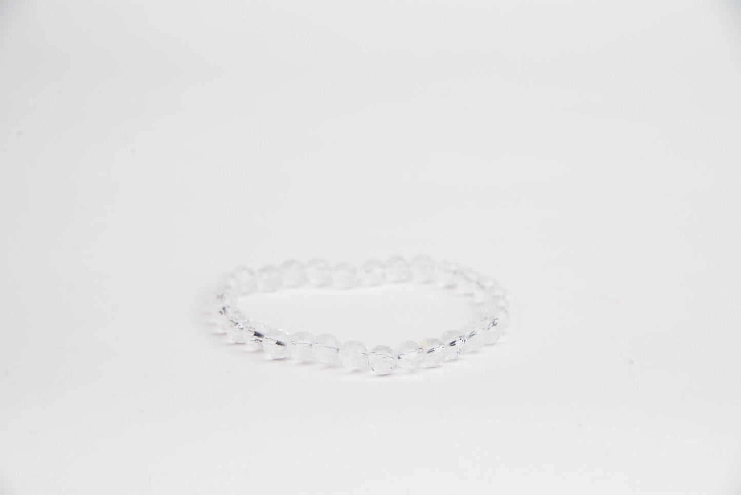 Křišťál Top - Náramek Fasetovaný 6 mm