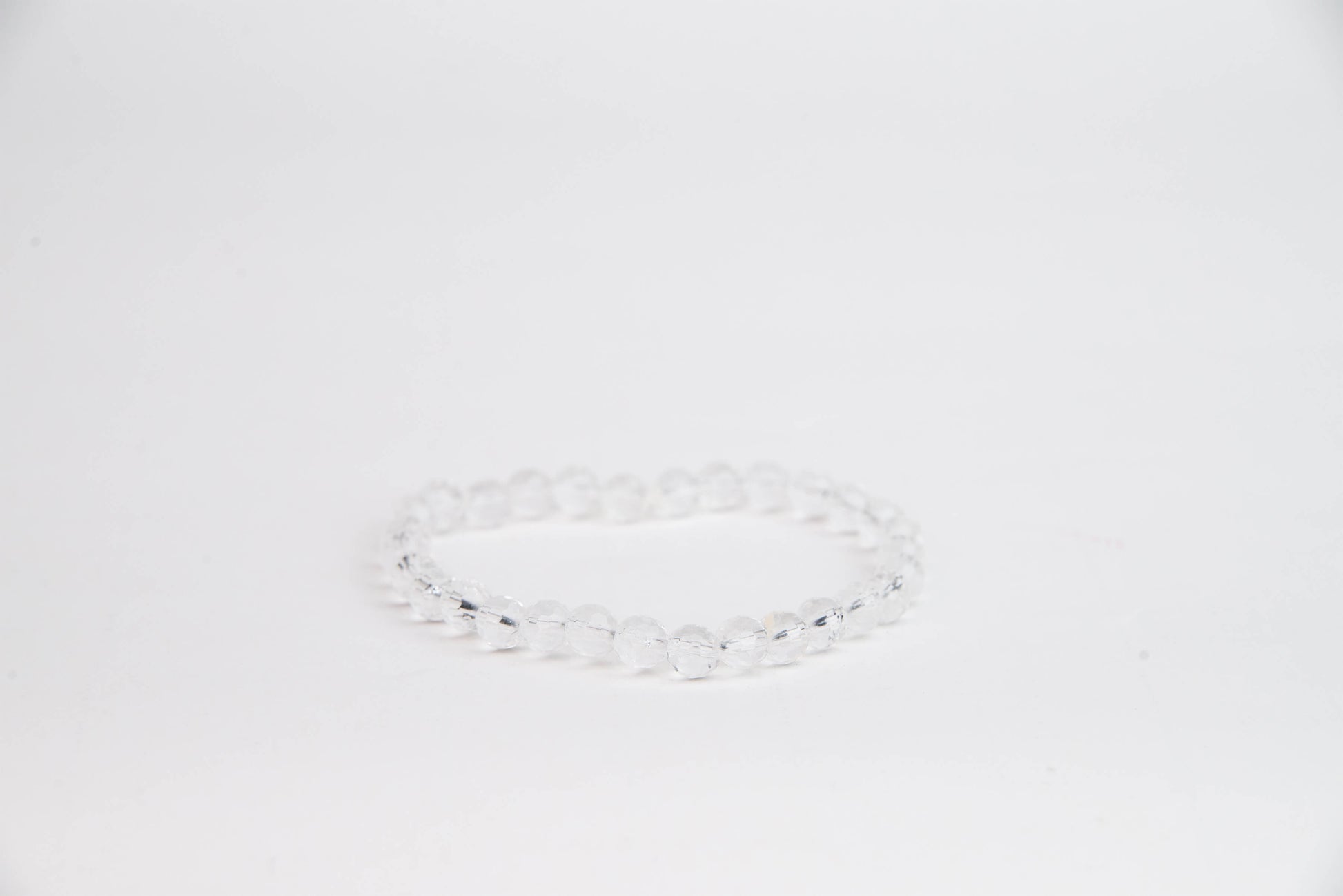 Křišťál Top - Náramek Fasetovaný 6 mm