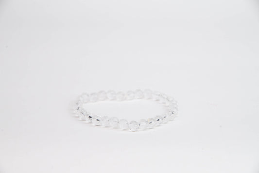 Křišťál Top - Náramek Fasetovaný 6 mm