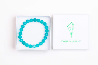 Amazonit Top - Náramek 9 mm