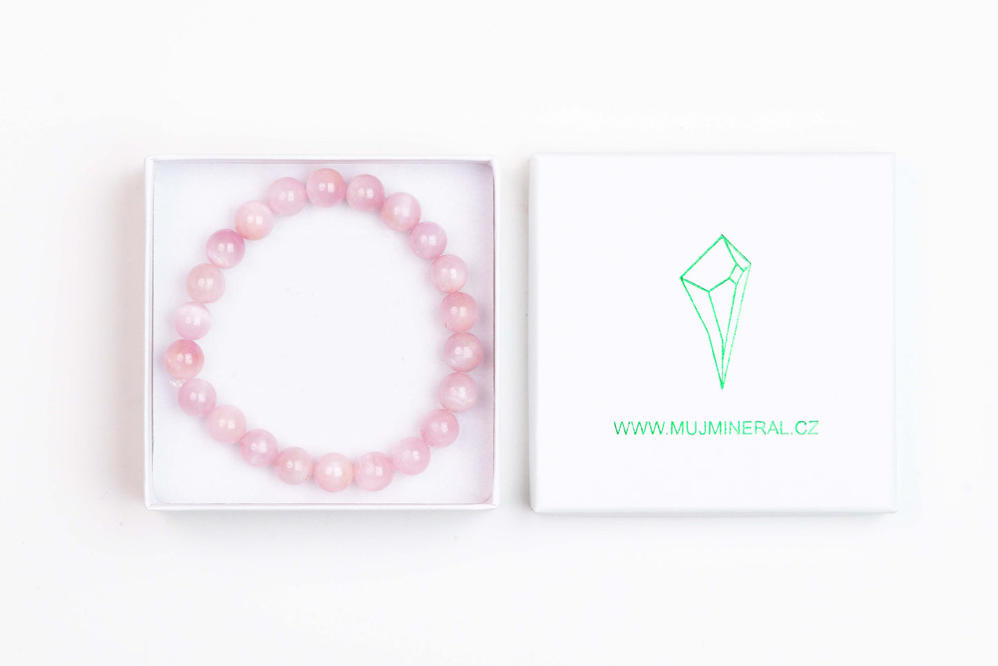 Kunzit - Náramek 8 mm