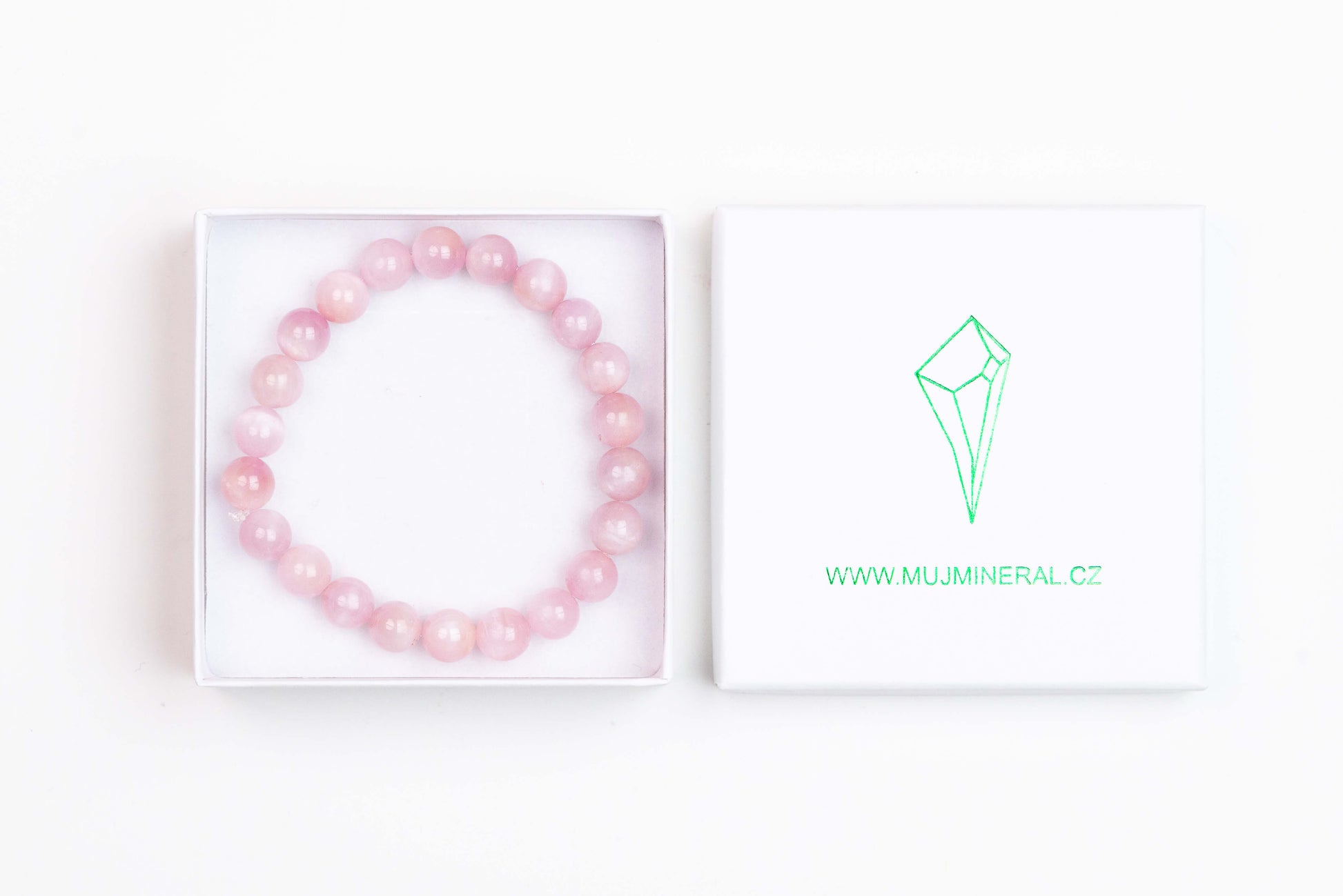 Kunzit - Náramek 8 mm