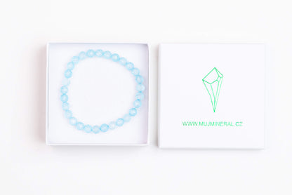 Topaz - Náramek Fasetovaný 8 mm