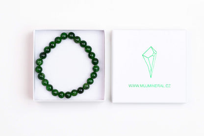 Chromdiopsid - Náramek 8 mm