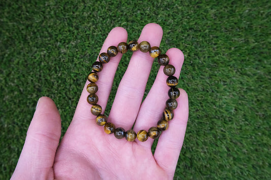 Tygří oko - Náramek 8 mm