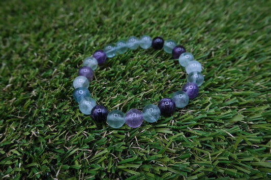 Fluorit - Náramek 8 mm