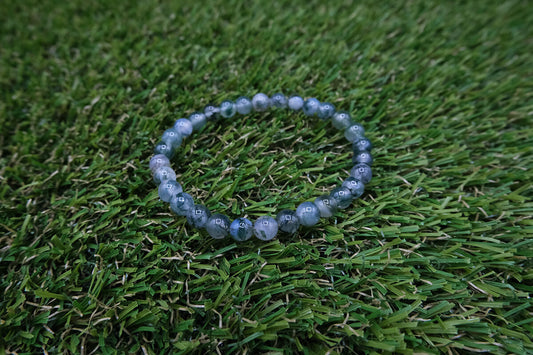 Achát Mechový TOP - Náramek 6 mm