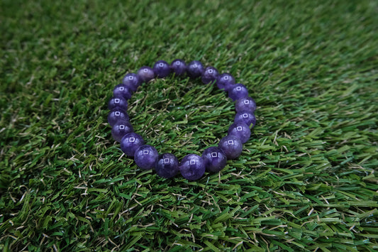 Ametyst - Náramek 10 mm